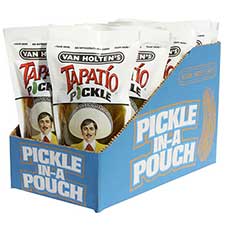 Van Holtens Jumbo Tapatio Pickle Pouches 12ct