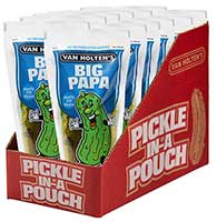 Van Holtens Big Papa Pickle Pouches 12ct