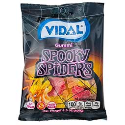 Vidal Spooky Spiders 4.5oz Bag