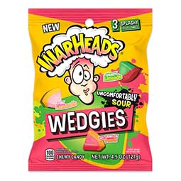 Warheads Wedgies 4.5oz Bag