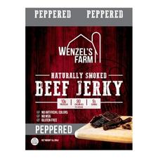 Wenzels Peppered Jerky 3oz Bag
