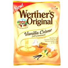 Werthers Vanilla Creme Soft Caramels 4.51oz Bag