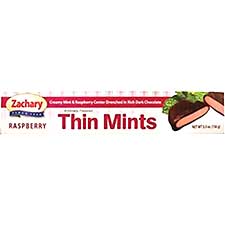 Zachary Raspberry Thin Mints 5.5oz Box