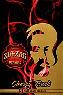 Zig Zag Wrap Cherry 25 2PKS