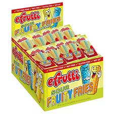 eFrutti Gummi Sour Fruity Fries 48ct Box