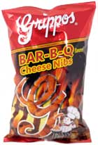 Grippos BBQ Cheese Nibs 5oz Bags 12ct