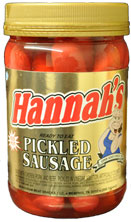 Hannahs Pickled Sausage 16oz. Jar