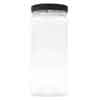 Jar 22oz Square with Grip and Label Panel
