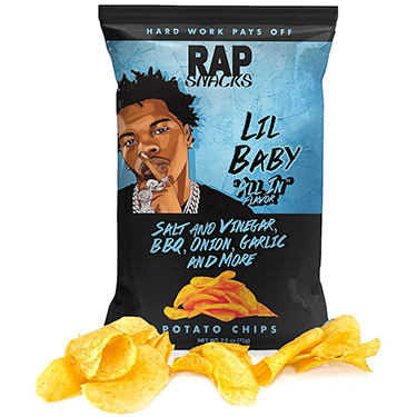 RAP SNACKS Lil Baby All In Flavor 2.5oz Bag