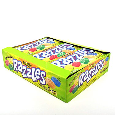 Razzles Sour Candy 24ct Box