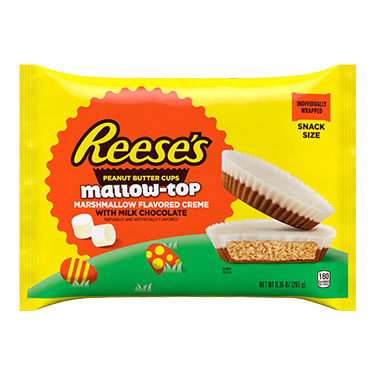 Reeses Milk Chocolate Peanut Butter Cup with Marshmallow Flavored Creme 9.35oz Bag