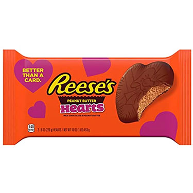 Reeses Milk Chocolate Peanut Butter Hearts 1lb
