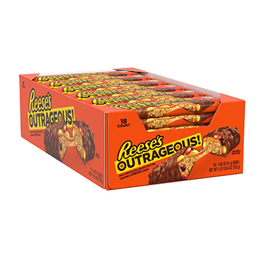 Reeses Outrageous Reg 18ct Box