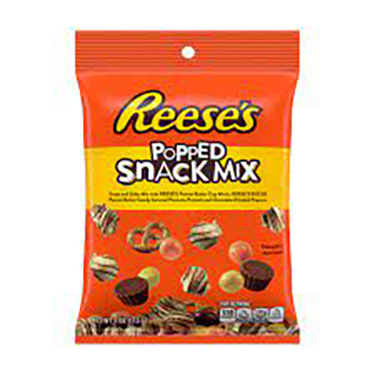 Reeses Popped Snack Mix 4oz Bag