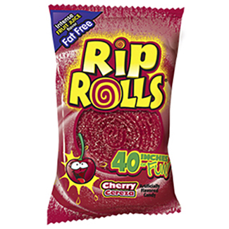 Rip Rolls Cherry 1.4oz 24ct Box