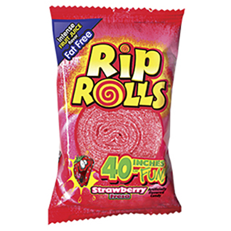 Rip Rolls Strawberry 1.4oz 24ct Box
