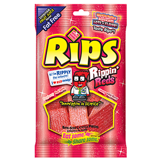 Rips Bites Rippin Reds 4oz Bag