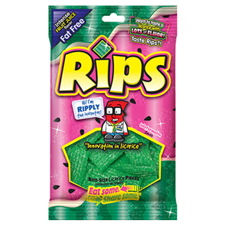 Rips Bites Watermelon 4oz Bag