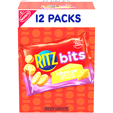 Ritz Bits Cheese Crackers 12ct Box