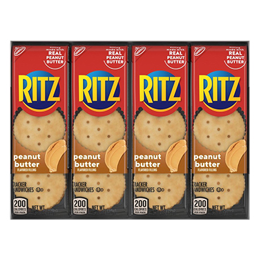 Ritz Peanut Butter Cracker Sandwiches 8ct Box
