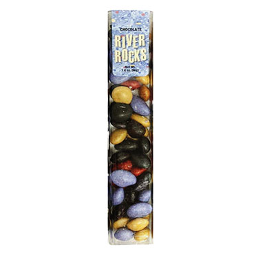 RiverRocks Milk Chocolate Mix 2.5oz Candy Tube