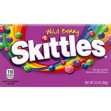 Skittles Wild Berry 3.5oz Theater Box