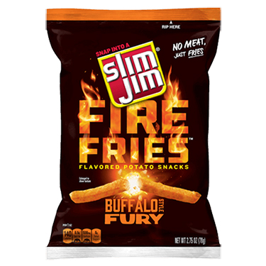 Slim Jim Fire Fries Buffalo 12 Bags