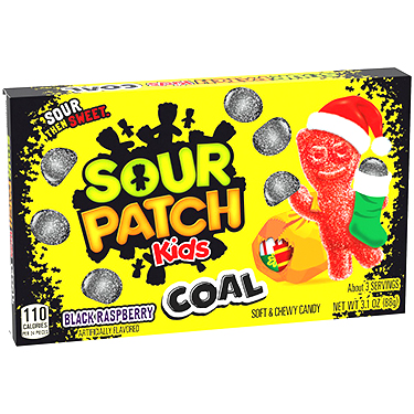 Sour Patch Kids Coal 3.1oz Box
