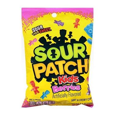 Sour Patch Kids Berries 7.2oz Bag