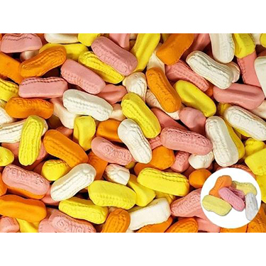 Spangler Assorted Circus Peanuts 1lb