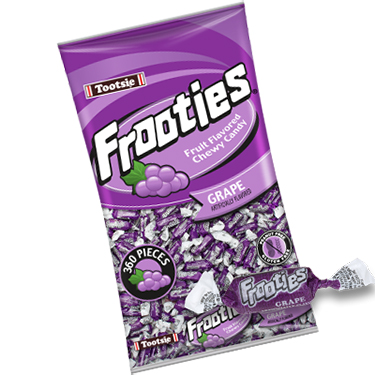 Tootsie Frooties Grape 360ct Bag