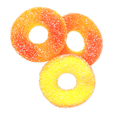 Trolli Peachie Os 1lb