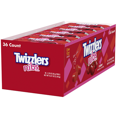 Twizzlers Cherry Nibs 36ct Box