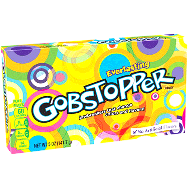 Everlasting Gobstopper Jawbreakers 5oz Box