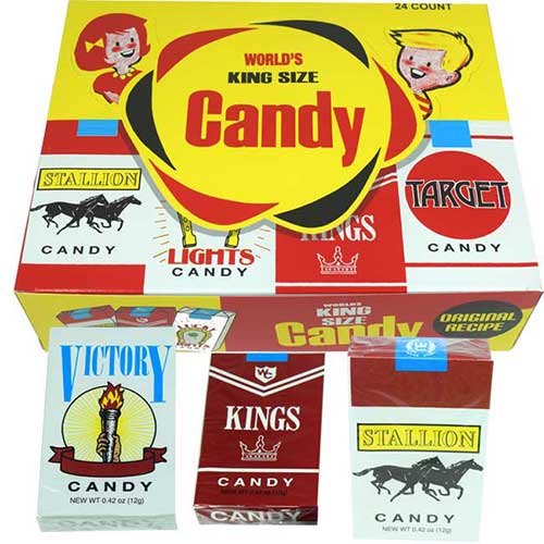 Worlds Candy Cigarettes 24ct Box