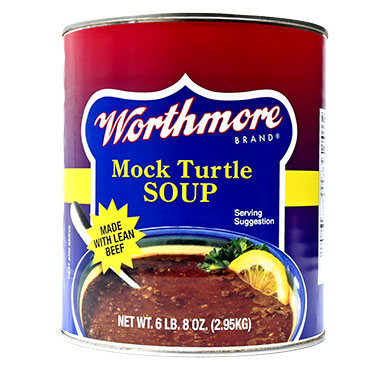 Worthmore Mock Turtle Soup 104 Ounce Can