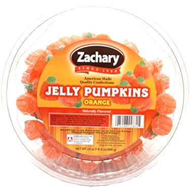 Zachary Fancy Jelly Pumpkins 24oz Tub