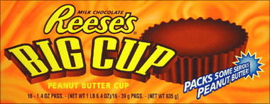 Reeses Cups Big Cup 16ct box