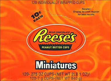 Reeses Peanut Butter Cups Miniatures 105ct.
