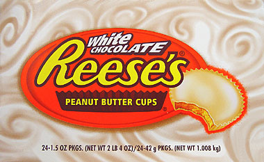 Reeses White Chocolate Peanut Butter Cups 24CT Box