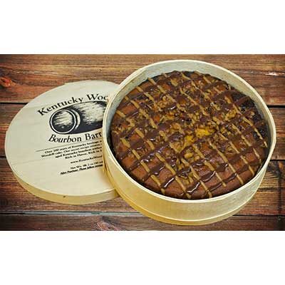 Kentucky Woods Bourbon Barrel Cake 10 Inch