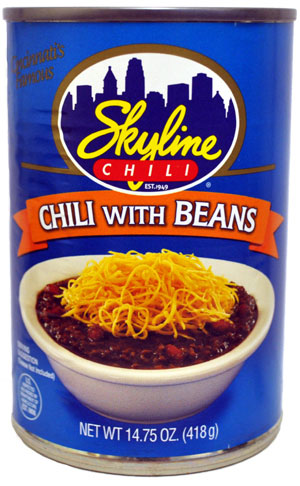 Skyline Chili with Beans 14.75 Ounce Can