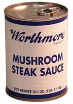 Worthmore Mushroom Steak Sauce 19.5 Oz