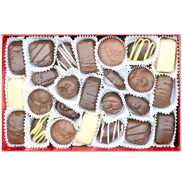 Papas Assorted Christmas Chocolates Box 12oz